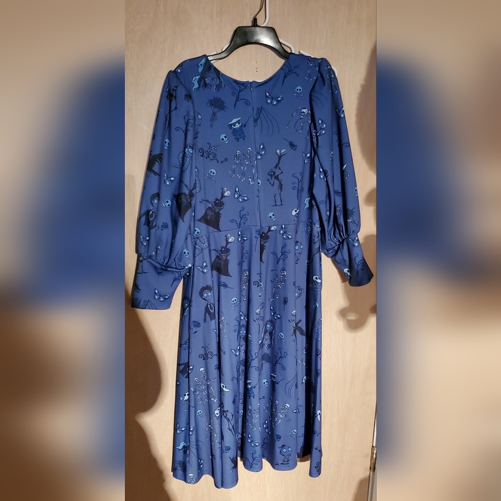 La Femme En Noir - Corpse Bride Beyond The Veil Dress, Size 2x EUC - Picture 3 of 7